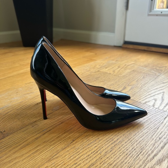 Christian Louboutin Black Patent Leather Heels